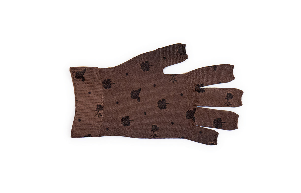 Rose Noir Mocha Gradient Compression Glove
