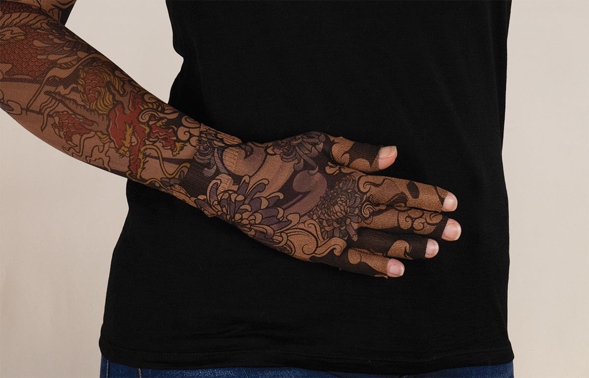 Dragon Lair Mocha Gradient Compression Glove