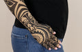 Fierce Beige Gradient Compression Glove