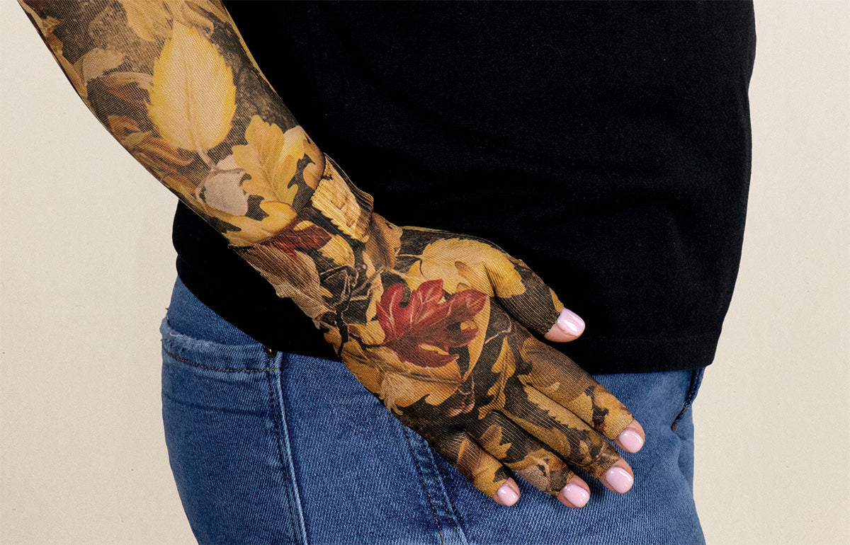 Forest Camo Gradient Compression Glove