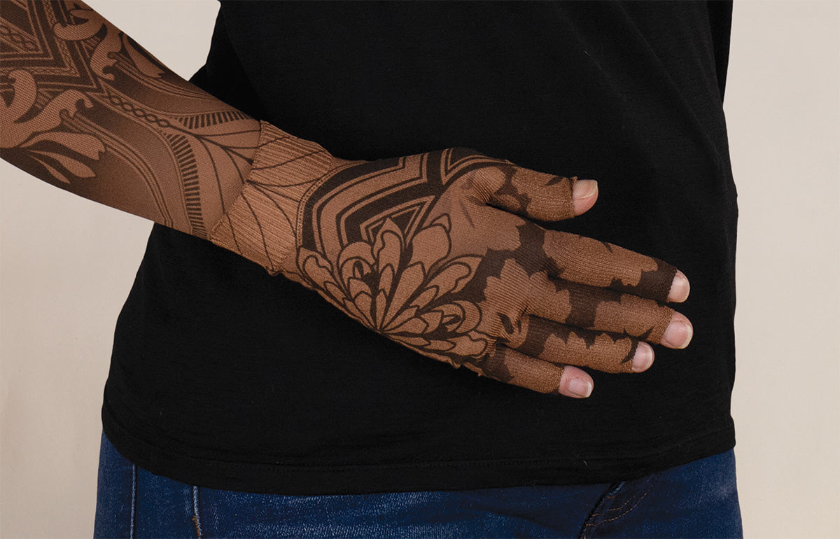 Gatsby Mocha Gradient Compression Glove
