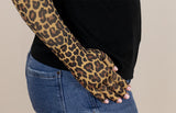 Leo Leopard Gradient Compression Glove
