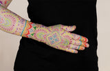 Mandala Gradient Compression Glove