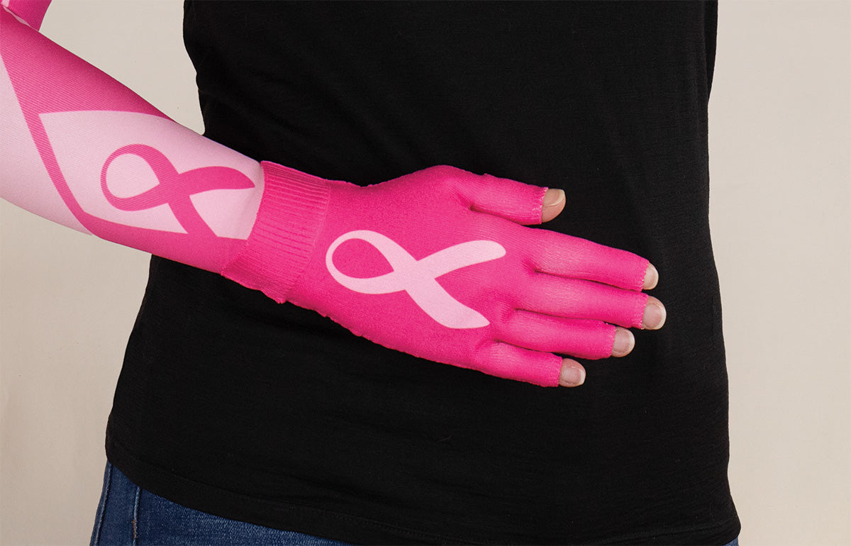 Ribbon Gradient Compression Glove