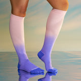 Knee-High Compression Socks – Ombre