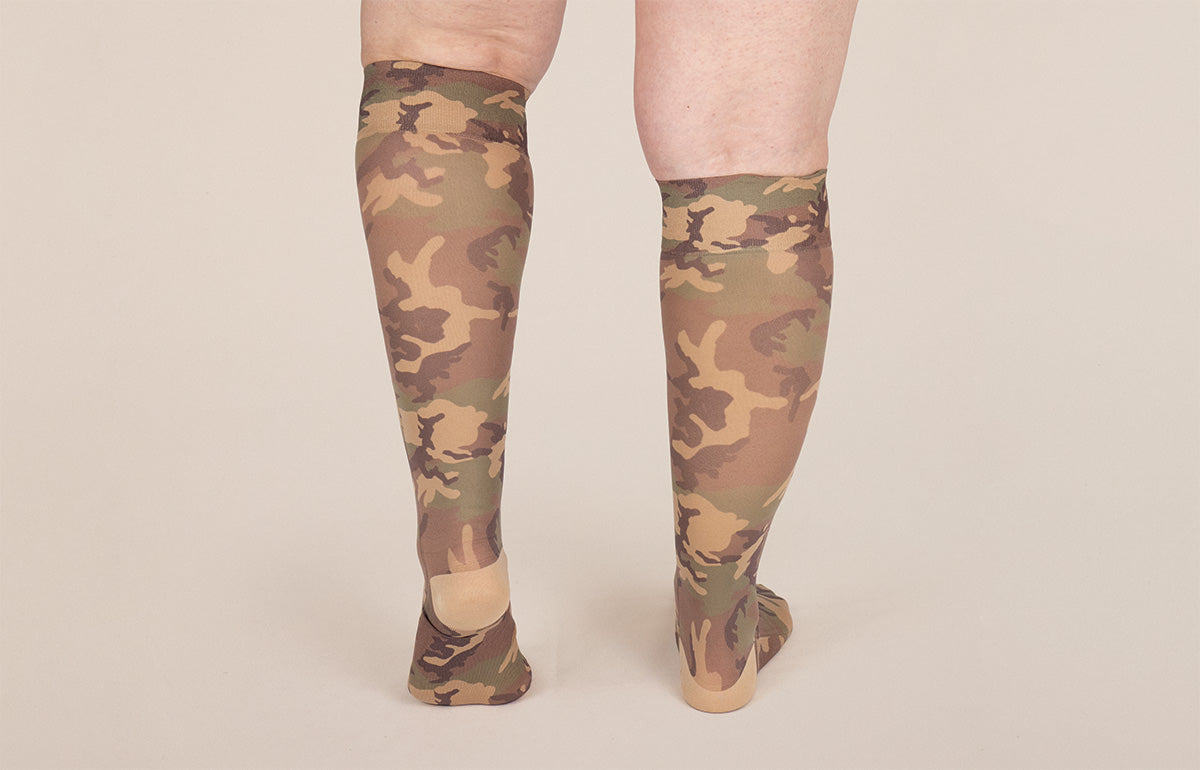 Camo Gradient Compression Socks