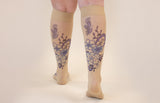 Serenity Beige Gradient Compression Socks