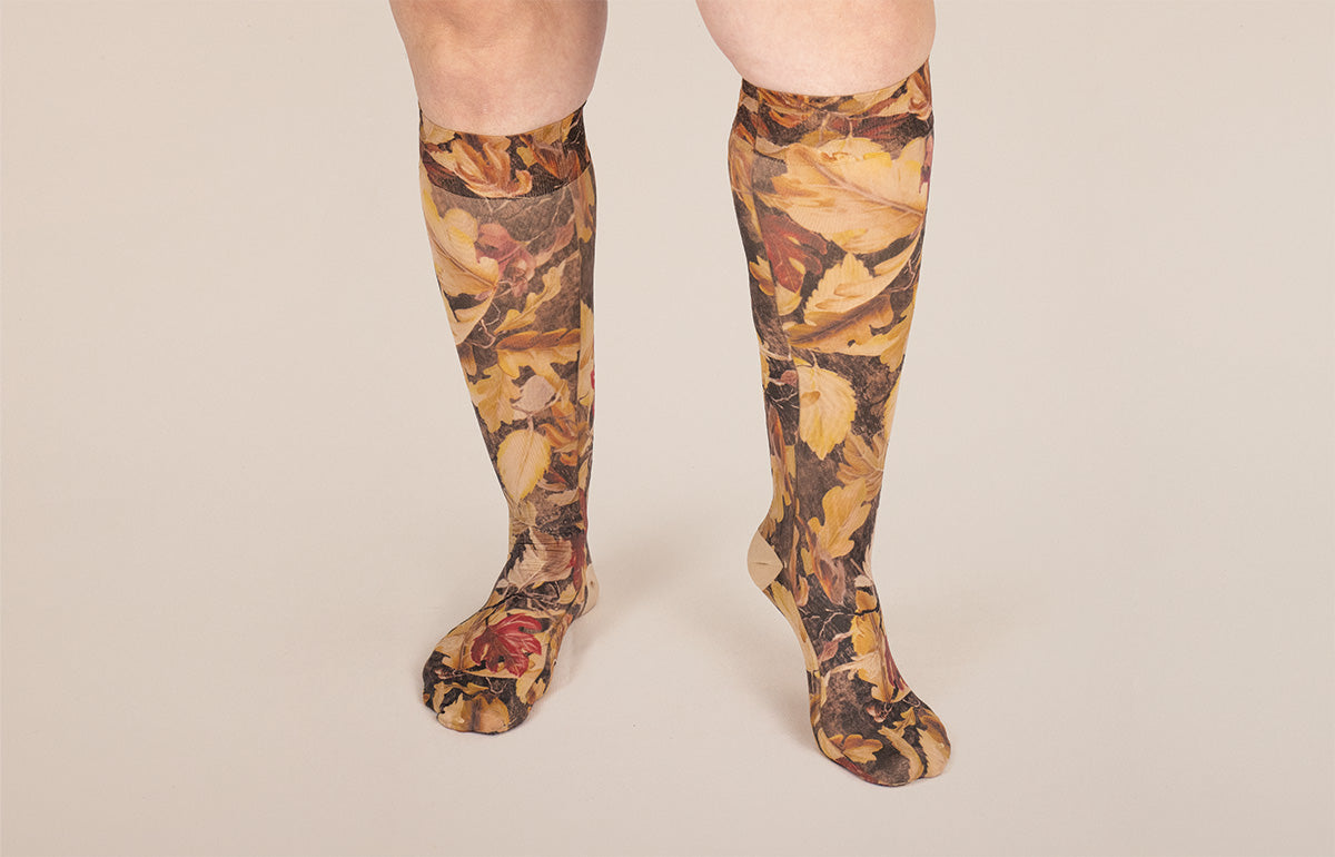 Forest Camo Gradient Compression Socks