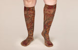 Lily Mocha Gradient Compression Socks