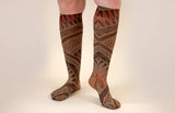Rhythm Mocha Gradient Compression Socks