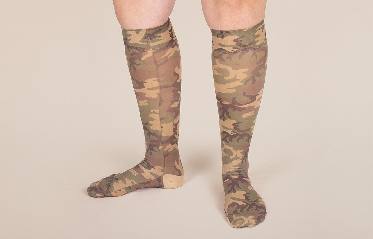 Camo Gradient Compression Socks
