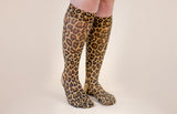 Leo Leopard Gradient Compression Socks