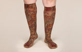 Lily Mocha Gradient Compression Socks