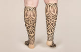 Celtic Beige Gradient Compression Socks
