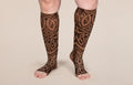 Celtic Mocha Gradient Compression Socks