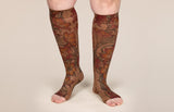 Lily Mocha Gradient Compression Socks