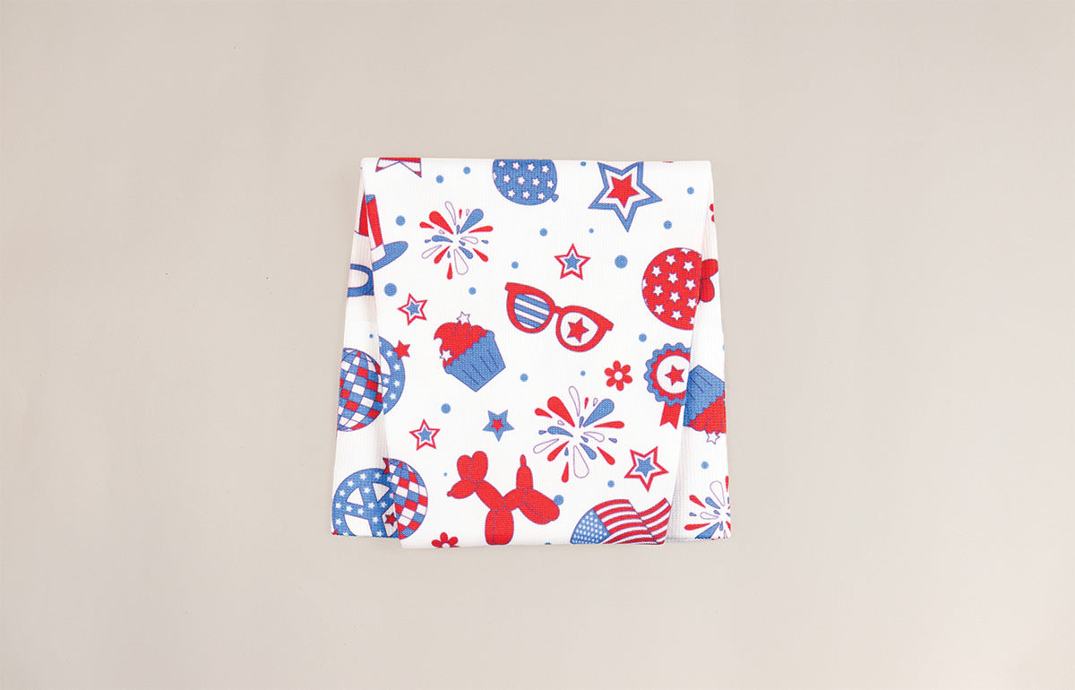 Firework Gradient Compression Arm Sleeve