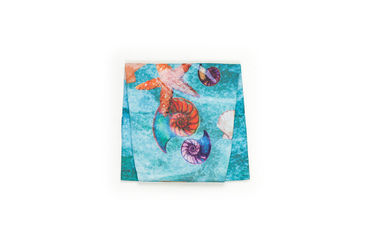 Sea Breeze Gradient Compression Arm Sleeve
