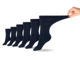 Women's Cotton Diabetic Crew Socks (6 Pair)
