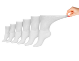 Women's Cotton Diabetic Crew Socks (6 Pair)